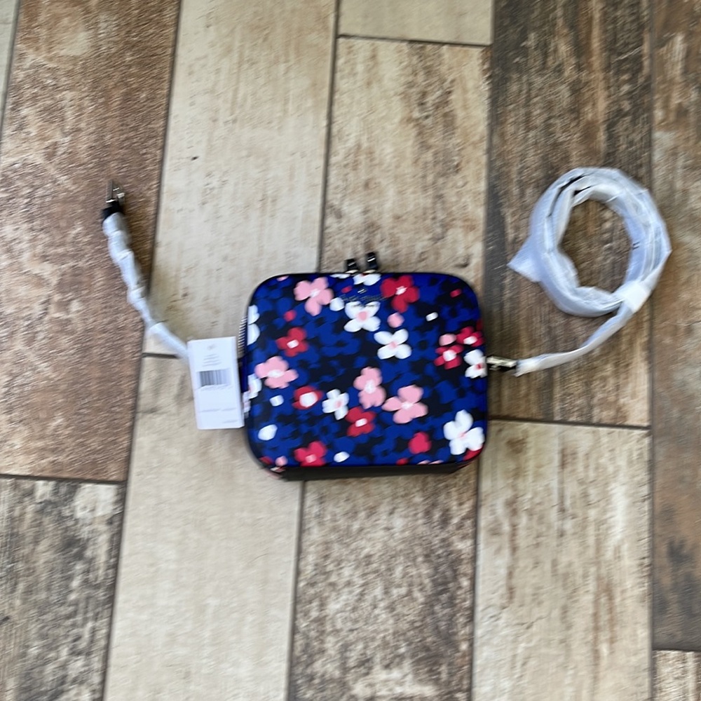 🎉2xHP🎉NWT🛍Kate Spade Newbury Lane Bouquet Cammie Bag ♠️ - Picture 6 of 9